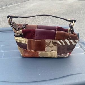 Authentic Multicolored Coach Handbag